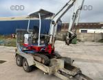 Takeuchi TB016 Mini Digger with Trailer