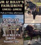 Jr and Billy's fair and drive. 