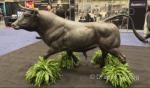 Bronze Bull Sculpture