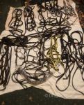 Job Lot of Bridles & Reins