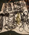 Job Lot of Bridles & Reins