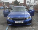 2020 BMW 3 Series, diesel, blue, 2.0L