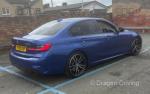 2020 BMW 3 Series, diesel, blue, 2.0L