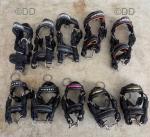 Miniature leather keyring bridals