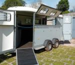 2021 Fautras Oblic 3 Horse Trailer 