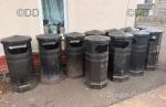 Cast Iron Litter Bins