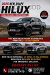 2026 Toyota Hilux Invincibles