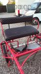 Driving Filly with Cart & Harness 